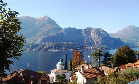 View from our balcony at the Hotel Silvio.