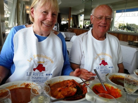 Carol and Noel and Bouillabaisse.