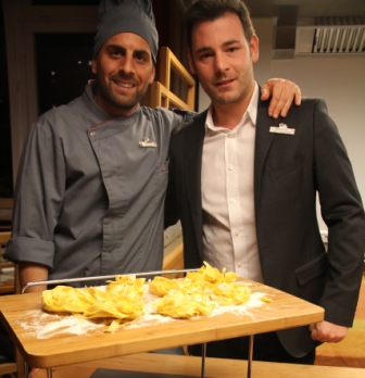 Sandro, left, and Giuseppe.