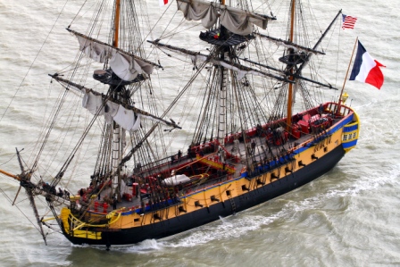 Photo by Francis Latreille - Association Hermione La Fayette.