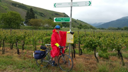 It wouldn't be Germany without a bit of rain. 