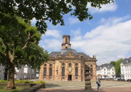 We'd never been to Saarbruecken. It's worth a visit. Ludwig's, Church is a Baroque masterpiece. 